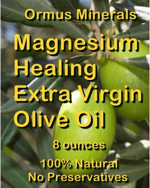 Ormus Minerals -Magnesium Healing Extra Virgin Oilive Oil